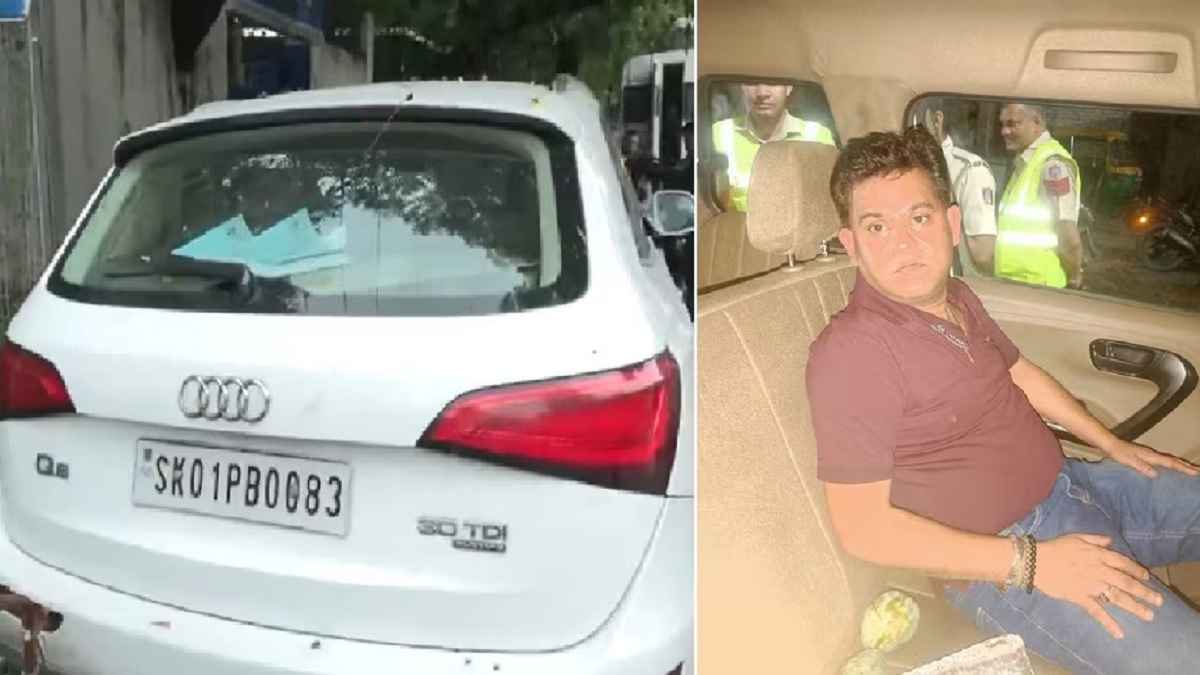 देश की राजधानी में ऑडी कार का कहर, रईसजादे ने फुटपाथ पर सो रहे 5 लोगों को कुचला