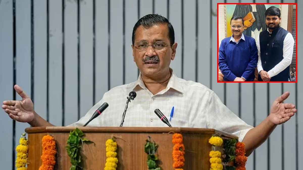 Gujarat: AAP विधायक की गिरफ्तारी पर सियासत तेज, केजरीवाल का BJP पर हमला; बोले- करारी हार की बौखलाहट