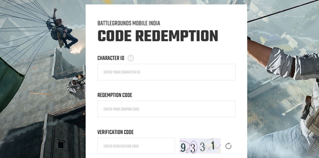 Redeem Code, BGMI