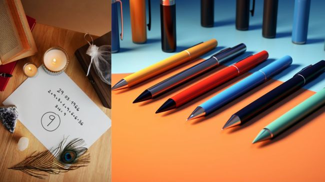 colurful pen neumerolgy