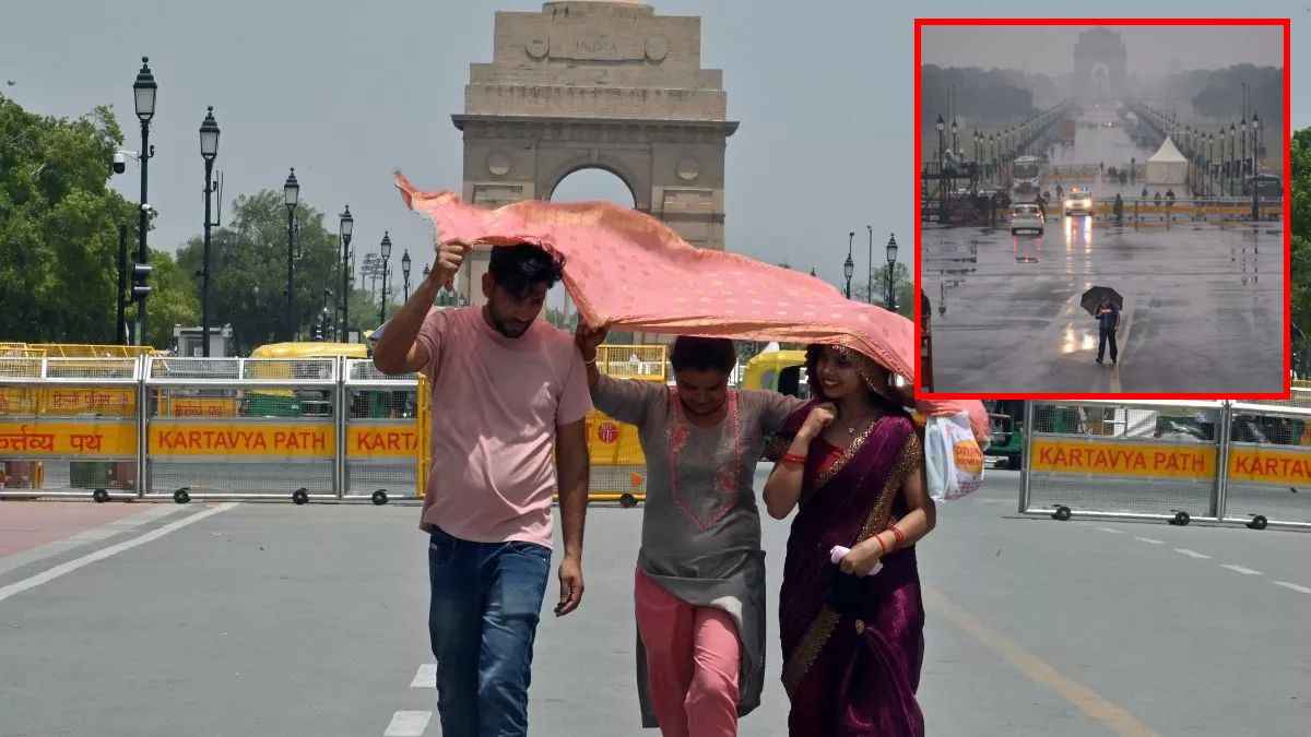 delhi weather updatev
