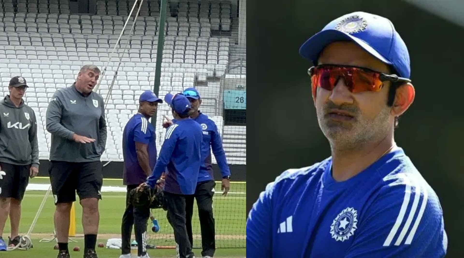 Gautam Gambhir, Lee Fortis, IND vs ENG