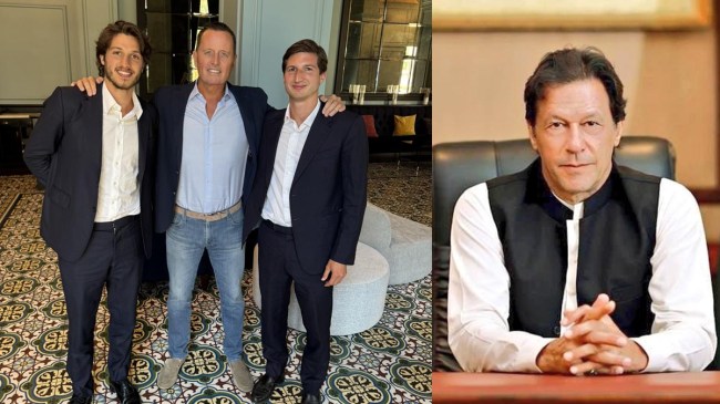 Imran Khan Son's Sulaiman and Qasim Khan