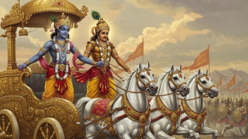 lord krishna arjun