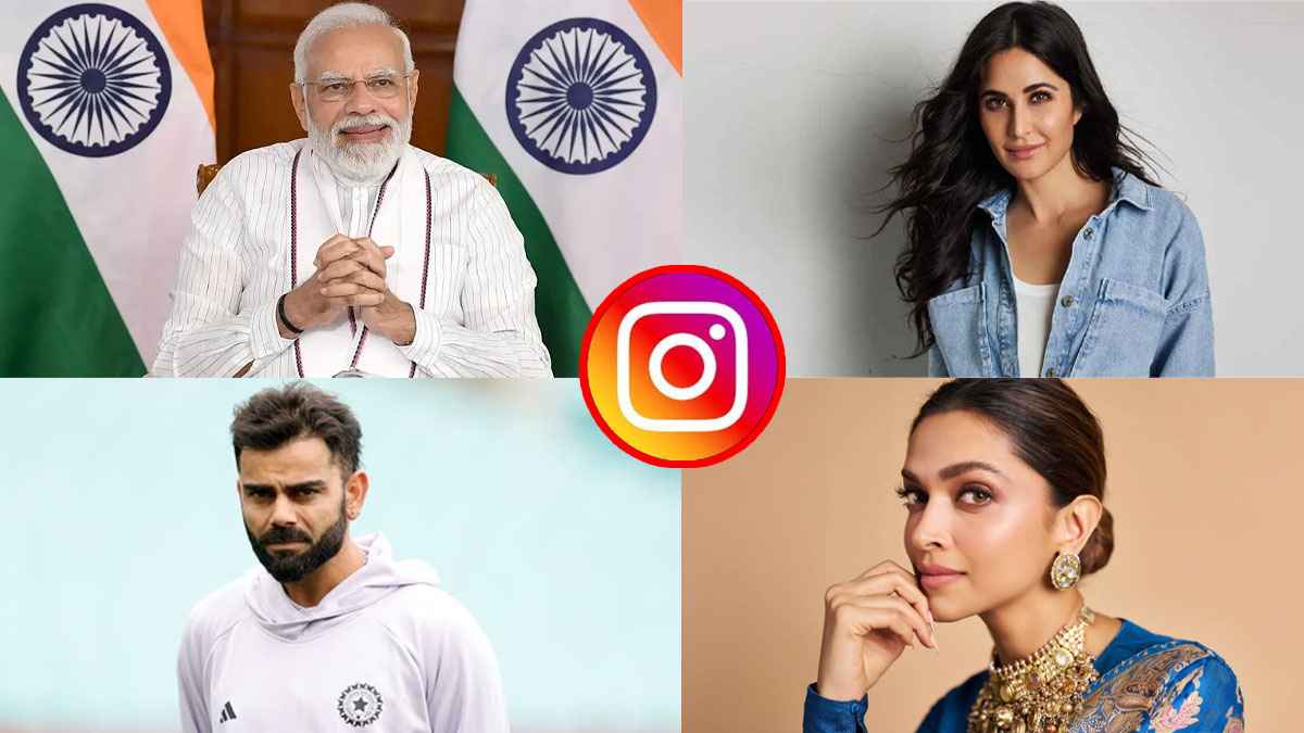 इंस्टाग्राम पर इन 10 सेलेब्स के भारत में सबसे ज्यादा फॉलोअर्स, शाहरुख गायब; सलमान खान रह गए पीछे
