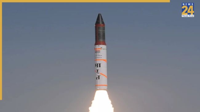 Agni 5 Ballistic Missile Successful test
