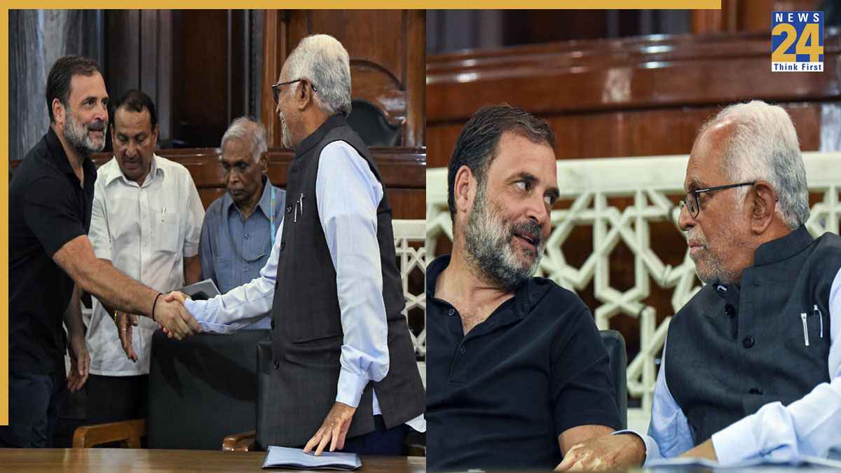 'राहुल गांधी सड़कों को खामोश नहीं रहने देते' नामांकन भरने से पहले बी. सुदर्शन रेड्डी ने क्या कहा?