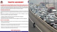 Delhi Premier League traffic advisory