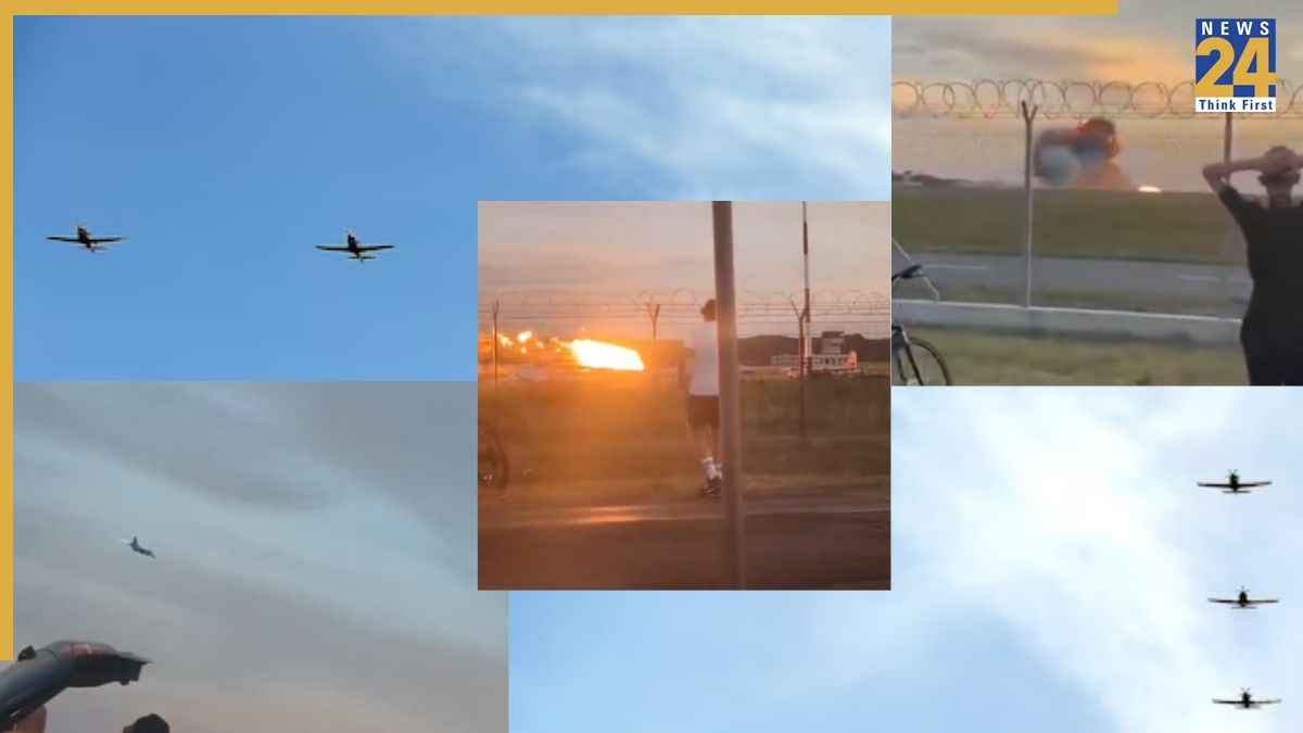 पोलैंड एयर शो रिहर्सल के दौरान F-16 लड़ाकू विमान दुर्घटनाग्रस्त, पायलट की मौत