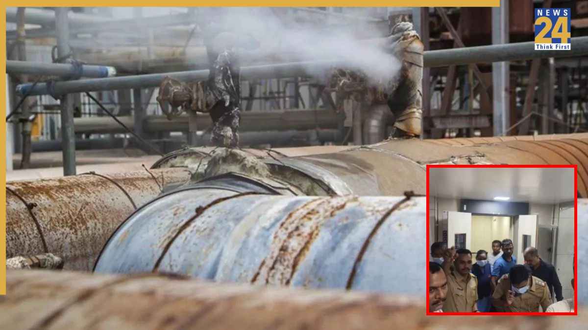 Gas leak in pharma company in palghar