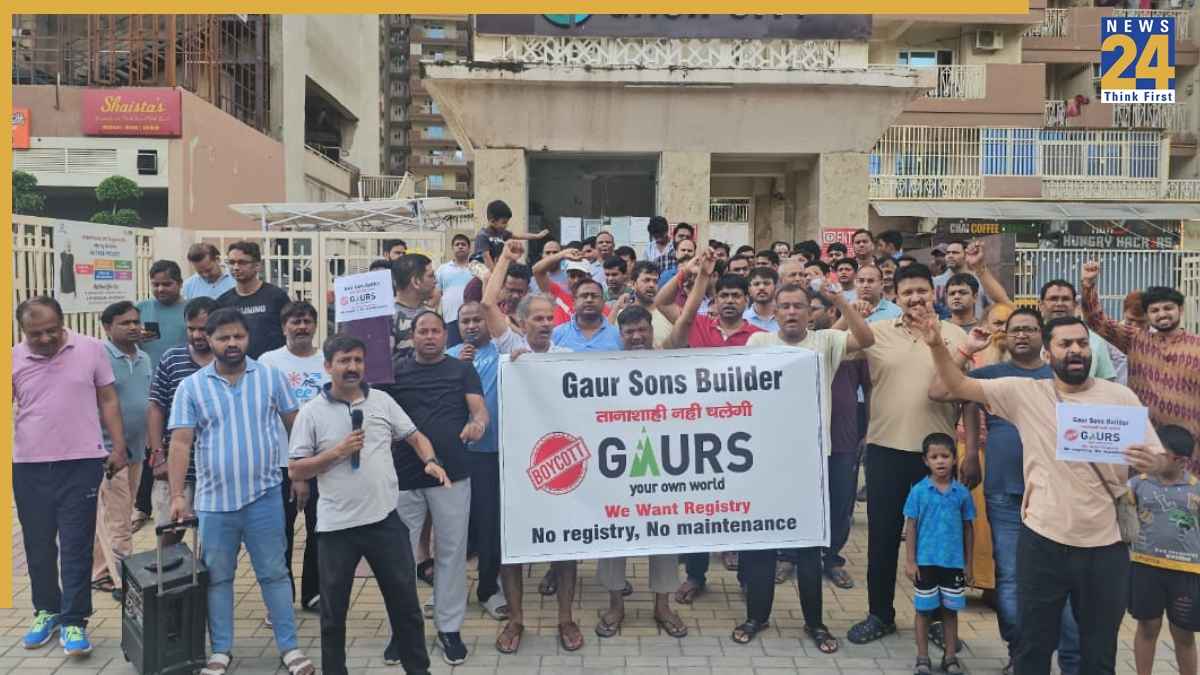 Gaur City Protest