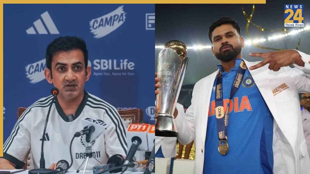 Gautam Gambhir and Shreyas Iyer