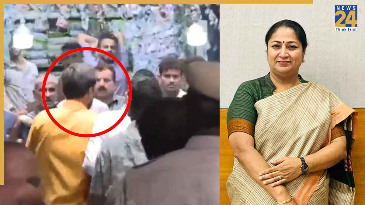 दिल्ली: सीएम के कार्यक्रम में पकड़े गए संदिग्ध की हुई पहचान, 40 साल से बीजेपी कार्यकर्ता होने का है दावा