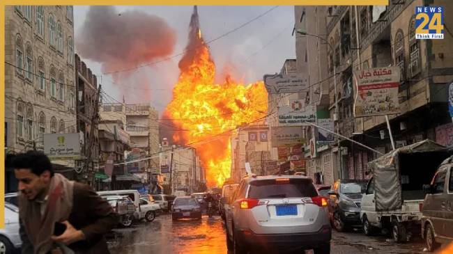 Israel Air Strike | Sanna Jail Yemen | Houthi Rebels