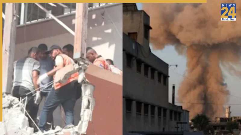 Israeli strike on Gaza hospital