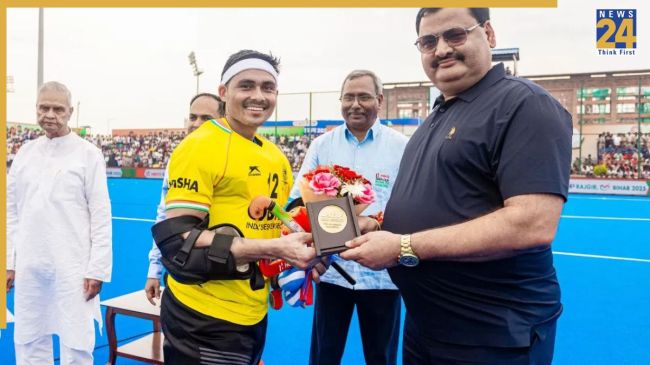 Bihar Newsn Rajgir, Hockey India, Krishnan B pathak, Japan, News24, बिहार न्यूज, राजगीर, हॉकी इंडिया, कृष्णन बी पाठक, जापान, न्यूज24
