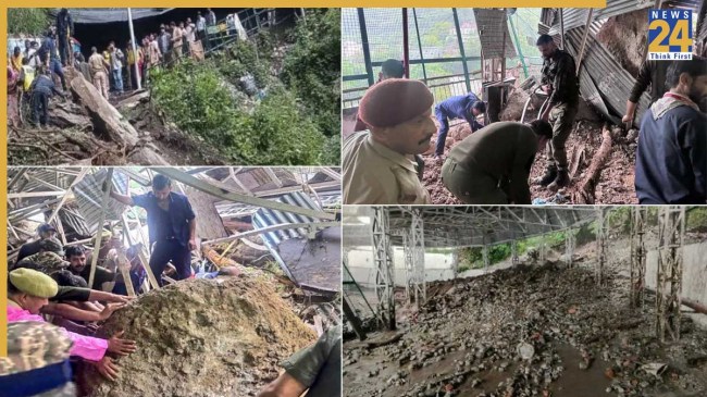 Landslide At Vaishno Devi Ardhkuwari