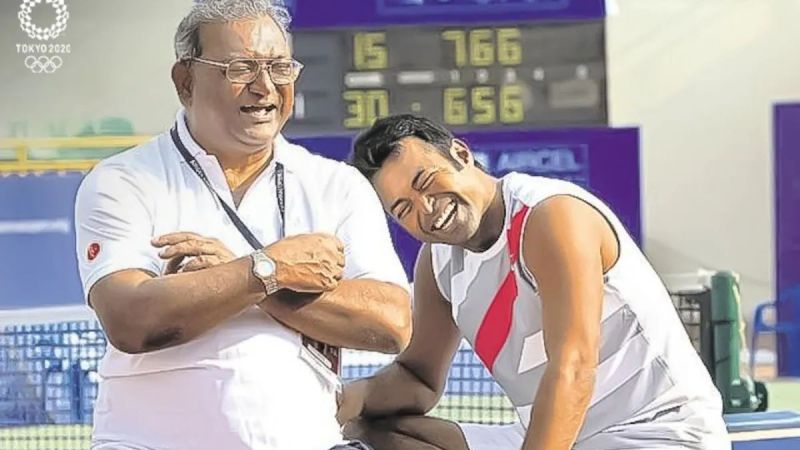 Leander Paes Father vece paes