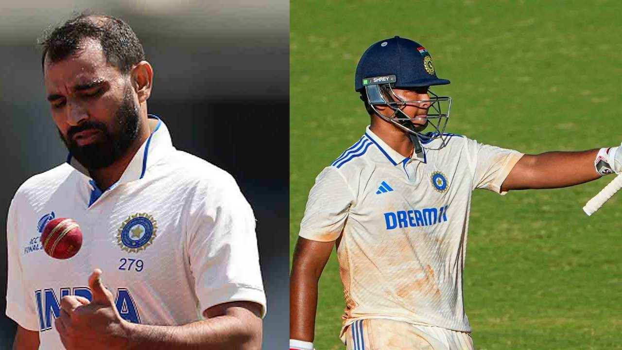 Mohammed Shami and Vaibhav Suryavanshi