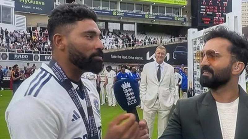Mohammed Siraj Post Match