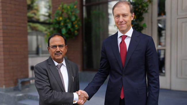 NSA Ajit Doval reached Russia