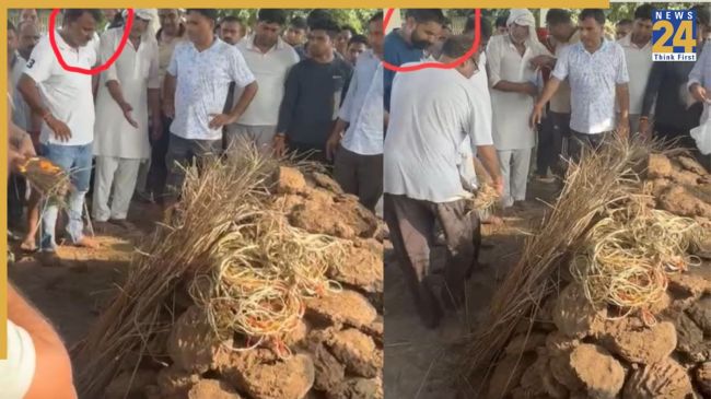 Greater Noida News, Nikki Bhati, Nikki Bhati Funeral, Noida Police, News 24, ग्रेटर नोएडा समाचार, निक्की भाटी, निक्की भाटी का अंतिम संस्कार, नोएडा पुलिस, न्यूज़ 24