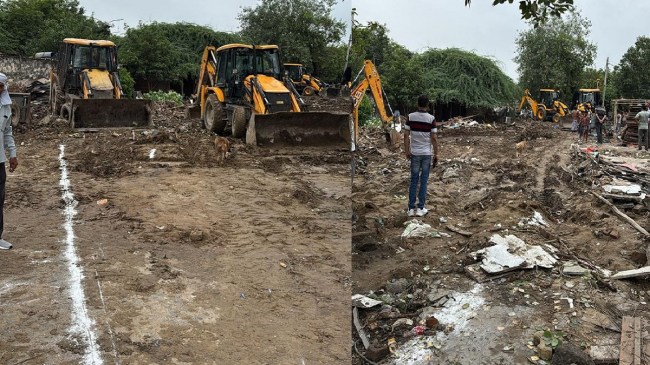 Noida News, Noida Authority, Noida Authority Bulldozer, Noida Traffic Jaam, Noida Authority News, Noida, नोएडा समाचार, नोएडा प्राधिकरण, नोएडा प्राधिकरण बुलडोजर, नोएडा ट्रैफिक जाम, नोएडा प्राधिकरण समाचार, नोएडा