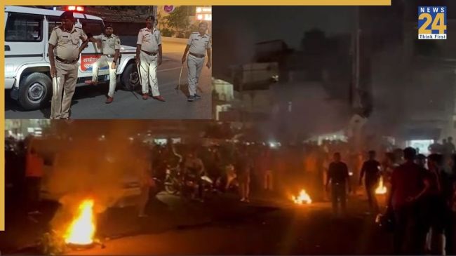 Bihar News, Patna News, Patna Police Bihar Police, Patna Atal Path, Police Lathicharged, News 24, बिहार समाचार, पटना समाचार, पटना पुलिस बिहार पुलिस, पटना अटल पथ, पुलिस लाठीचार्ज, न्यूज़ 24