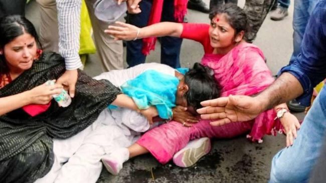 Priya Saroj | Rinku Singh | INDIA Alliance March