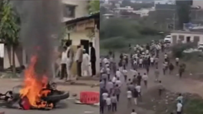 Pune Violence | Chhatrapati Shivaji Maharaj | Mosque Stone Pelting