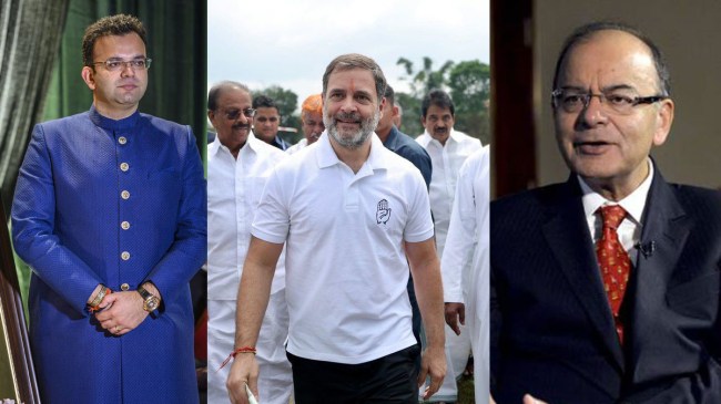 Rahul Gandhi | Arun Jaitley | Rohan Jaitley