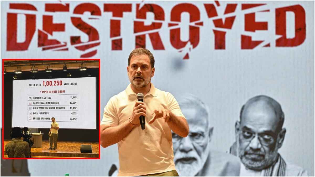 Rahul Gandhi Vote Theft