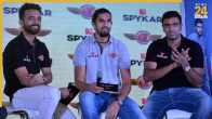 Ravichandran Ashwin, Ajinkya Rahane and Ishant Sharma