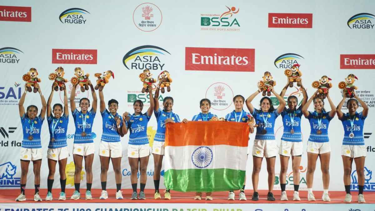एशिया रग्बी एमिरेट्स अंडर-20 सेवन्स भारत की बेटियों ने बढ़ाया मान, जीता कांस्य पदक