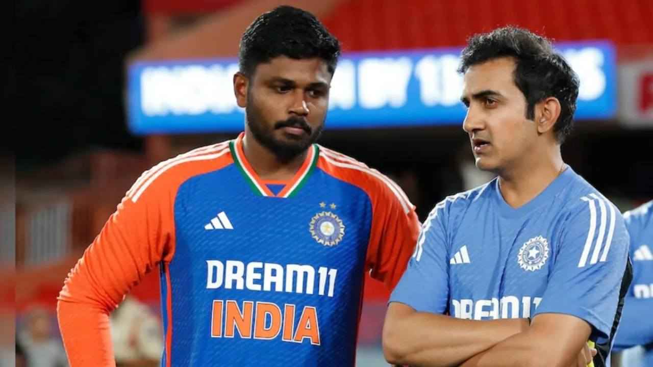 Sanju Samson and Gautam Gambhir