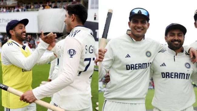 Shubman Gill and Karun Nair