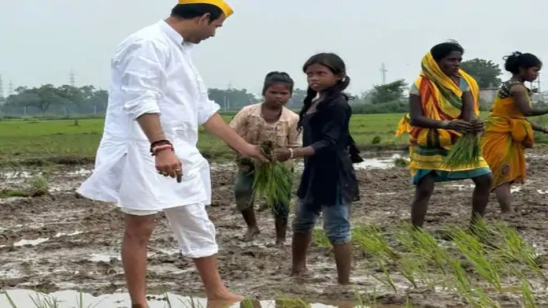 Tej Pratap Yadav jan samvad yatra