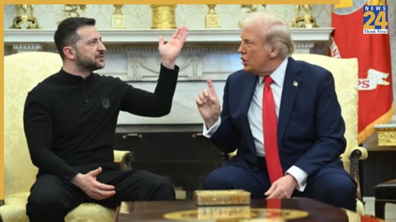 Trump and Zelensky