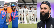 Virat Kohli, Rohit Sharma, Moeen Ali