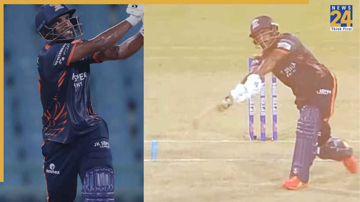6,6,6,6,6,6… Shivam Mavi ने ठोका 19 गेंदों में अर्धशतक, 257 के स्ट्राइक रेट से मचाई तबाही