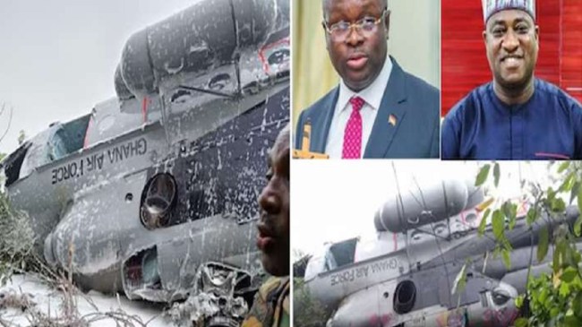 Helicopter Crash | Ghana | Plane Crash