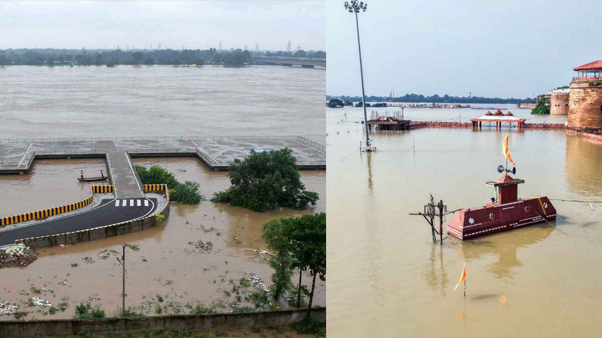 Yamuna Water Level: दिल्ली में बढ़ा बाढ़ का खतरा, नदी-नालों में उफान, खतरे के निशान से ऊपर पहुंचा यमुना का पानी