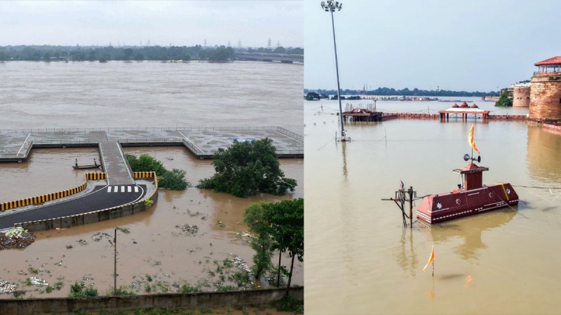 Yamuna river water level 2025