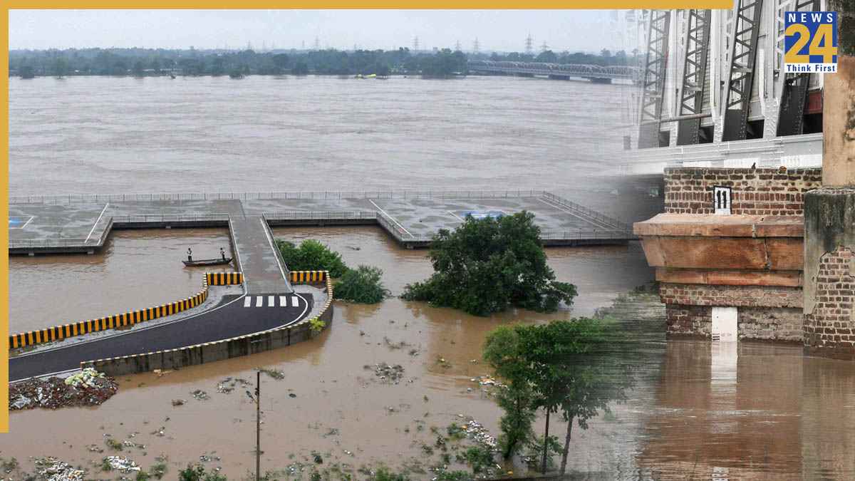 दिल्ली में बाढ़ का खतरा, हथिनीकुंड बैराज के सभी 18 गेट खोले गए, भाखड़ा-पोंग डैम भी उफान पर