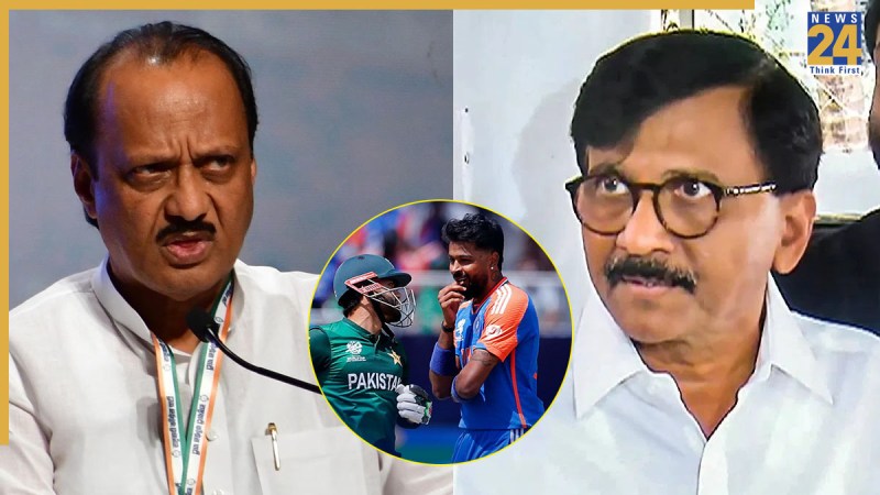 ajit pawar-sanjay raut