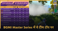 BGMI, Master Series