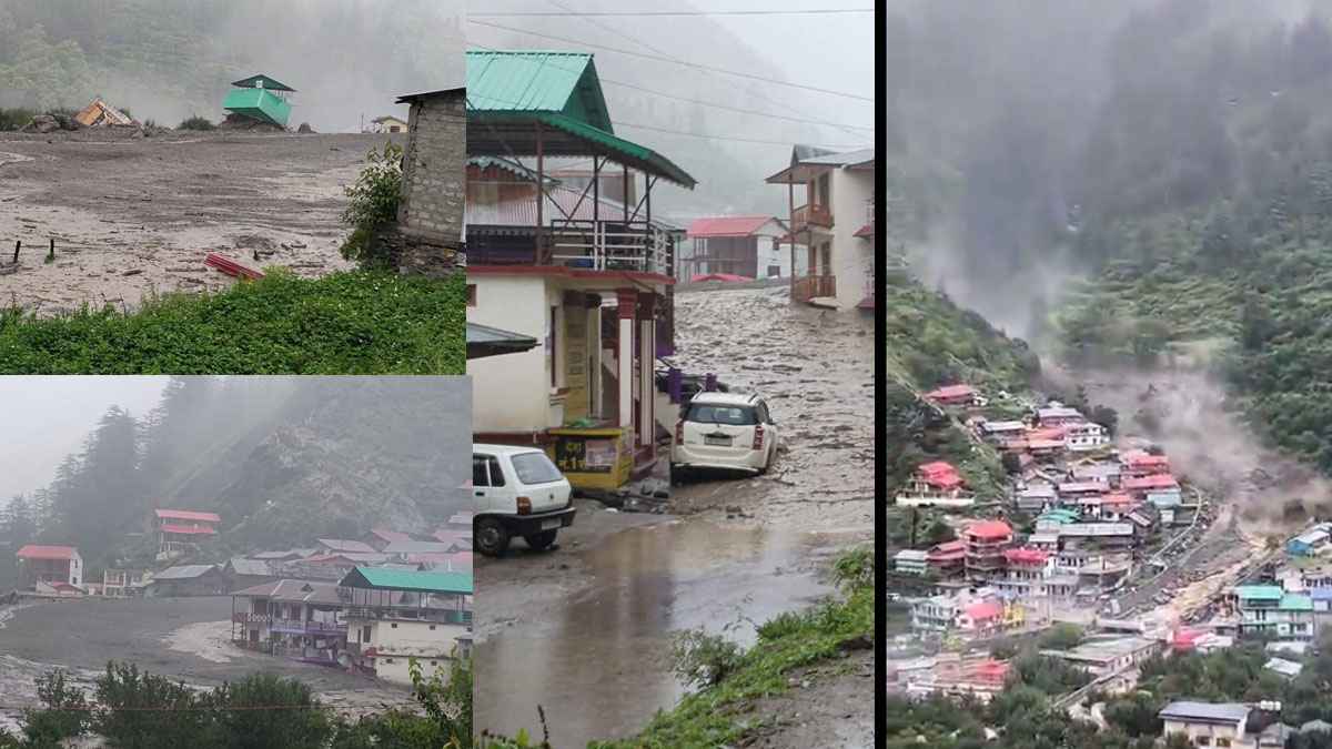 उत्तरकाशी में बादल फटने से 4 की मौत, 50 से ज्यादा लापता, CM-PM ने जताया आपदा पर शोक
