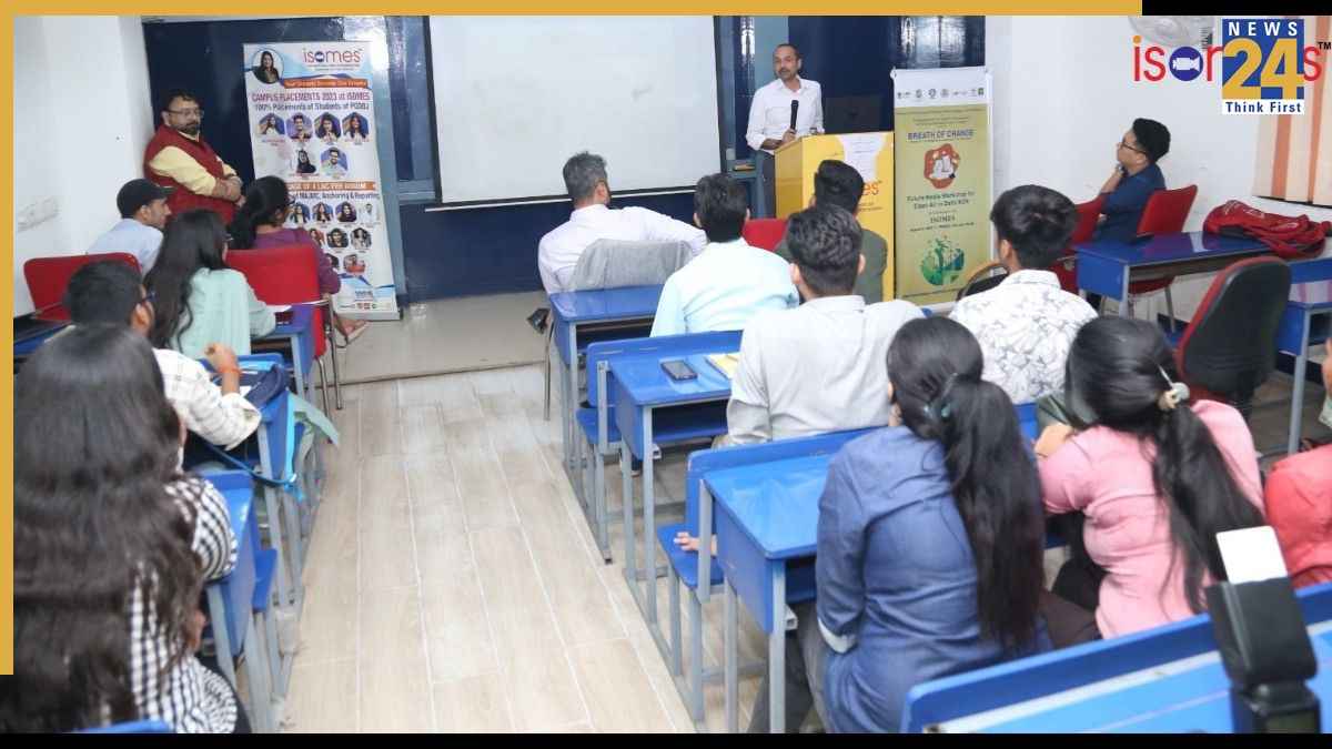 'साफ हवा के लिए लोगों का जागरूक होना जरूरी', पर्यावरण संरक्षण में मीडिया की भूमिका पर ISOMES में आयोजित हुई वर्कशॉप
