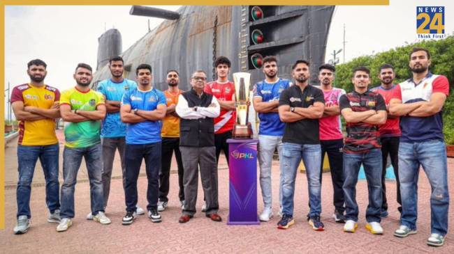 All 12 Teams Captain in PKL 12 Season