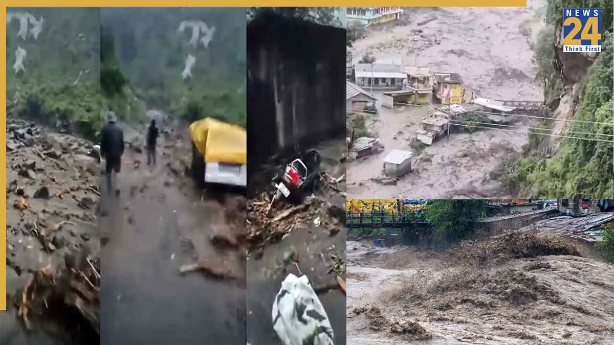 कुल्लू में फटा बादल, बह गईं दुकानें, पुल और बाग बगीचे, स्कूल-कॉलेज बंद करने के आदेश
